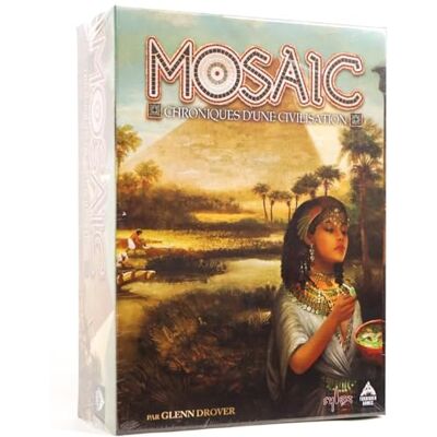 Asmodee Sylex Mosaic: Crónicas de una civilización Juegos de Mesa Juegos de Desarrollo Juegos de acción a Partir de 14 años 1 a 6 Jugadores Versión Francesa Asmodee Sylex Mosaic: Crónicas de una civilización Juegos de Mesa Juegos de Desarrollo Juegos de acción a Partir de 14 años 1 a 6 Jugadores Versión Francesa
