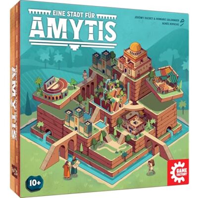 Game Factory Una Ciudad para la amitis, emocionante Juego de Duelo, Juego táctico para 2 Personas a Partir de 10 años, Juego de Mesa para 2 Personas, Juego de Mesa Game Factory Una Ciudad para la amitis, emocionante Juego de Duelo, Juego táctico para 2 Personas a Partir de 10 años, Juego de Mesa para 2 Personas, Juego de Mesa