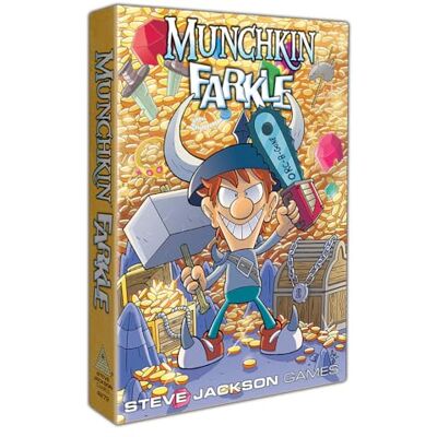 Jackson Munchkin Farkle The Hilarious Fast-Paced Dice and Card Game for 3 to 6 Players Ages 10 and Up English Jackson Munchkin Farkle The Hilarious Fast-Paced Dice and Card Game for 3 to 6 Players Ages 10 and Up English