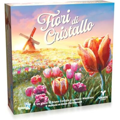Ghenos Games Flores de Cristal – Juego de Mesa – Juego competitivo para Adultos y niños a Partir de 8 años – 1 – 4 Jugadores – Duración 25-40 min – Edición Italiana Ghenos Games Flores de Cristal – Juego de Mesa – Juego competitivo para Adultos y niños a Partir de 8 años – 1 – 4 Jugadores – Duración 25-40 min – Edición Italiana