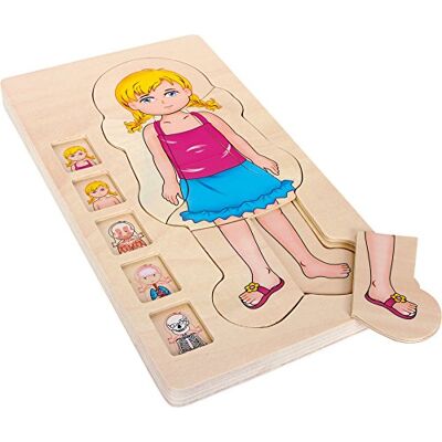 small foot Puzzle "Anatomía" , color/modelo surtido small foot Puzzle "Anatomía" , color/modelo surtido