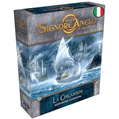 Asmodee El Señor de los Anillos, El Juego de Cartas: La Buscasogni: Expansión de Campaña, Edición en Italiano Asmodee El Señor de los Anillos, El Juego de Cartas: La Buscasogni: Expansión de Campaña, Edición en Italiano