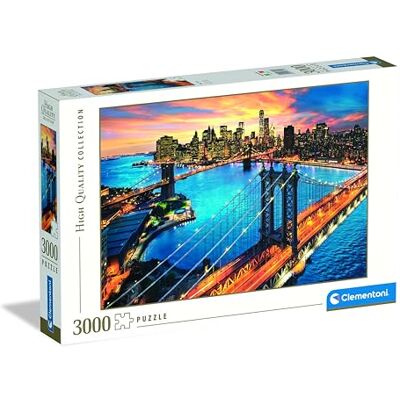 Clementoni Puzzle 3000 Piezas Paisaje Nueva York, Puzzle Adulto New York () Clementoni Puzzle 3000 Piezas Paisaje Nueva York, Puzzle Adulto New York ()