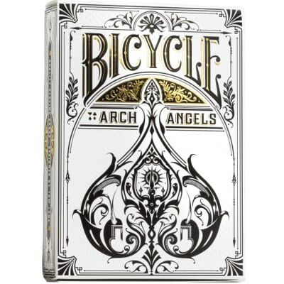 Bicycle Archangels Baraja Premium para coleccionistas, Magia y cardistry. Ilustraciones realizadas a Mano. Tamaño Poker Standar 62,5 x 88 mm. Bicycle Archangels Baraja Premium para coleccionistas, Magia y cardistry. Ilustraciones realizadas a Mano. Tamaño Poker Standar 62,5 x 88 mm.