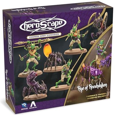Renegade Game Studios Renegade Heroscape: Age of Annihilation Skordyre Soldiers Expansión Army para Juego De Miniaturas 2-4 Jugadores 60-120 Minutos Renegade Game Studios Renegade Heroscape: Age of Annihilation Skordyre Soldiers Expansión Army para Juego De Miniaturas 2-4 Jugadores 60-120 Minutos