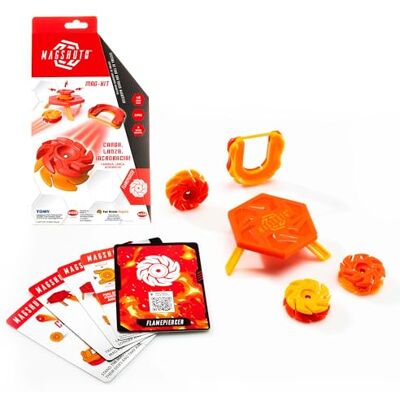 Bizak Magshuto Magkit Set de Entrenamiento Naranja, con Lanzador, mag Pods, Retos por Puntos, +8 años, () Bizak Magshuto Magkit Set de Entrenamiento Naranja, con Lanzador, mag Pods, Retos por Puntos, +8 años, ()