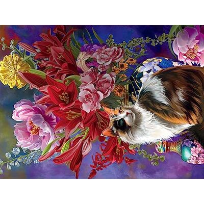 Buffalo Games Feline Elegance Rompecabezas de 750 Piezas Buffalo Games Feline Elegance Rompecabezas de 750 Piezas