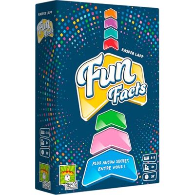 Asmodee Fun Facts Juego de Ambiente Sencillo y Divertido Juego de Mesa para Familia y niños a Partir de 8 años Llega a conocerte 4 a 8 Jugadores 30 min En francés Asmodee Fun Facts Juego de Ambiente Sencillo y Divertido Juego de Mesa para Familia y niños a Partir de 8 años Llega a conocerte 4 a 8 Jugadores 30 min En francés