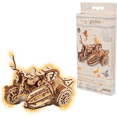 UGEARS Hagrid's Flying Motorbike™ Maqueta mecánica de Moto voladora en Relieve, de Madera, Kit para Montar, colección Harry Potter™ UGEARS Hagrid's Flying Motorbike™ Maqueta mecánica de Moto voladora en Relieve, de Madera, Kit para Montar, colección Harry Potter™