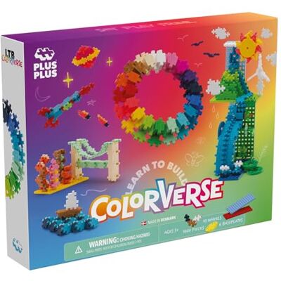 Ludilo Plus Plus Learn To Build Colorverse Juegos Niños 5 Años Puzzle 5 Años O Más Construcciones para Niños 1000 Piezas Ludilo Plus Plus Learn To Build Colorverse Juegos Niños 5 Años Puzzle 5 Años O Más Construcciones para Niños 1000 Piezas