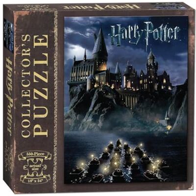 USAopoly USOPZ010430 World of Harry Potter Collector's 550 Piece Puzzle, Multi-Colored, One Size USAopoly USOPZ010430 World of Harry Potter Collector's 550 Piece Puzzle, Multi-Colored, One Size