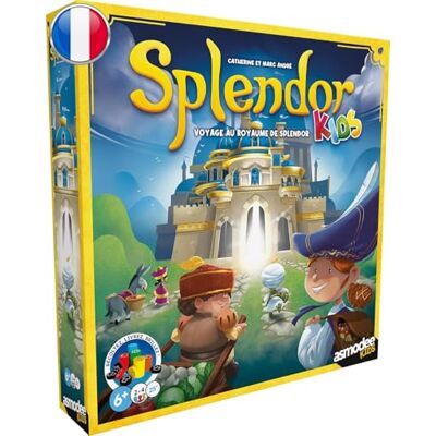 Asmodee Splendor Kids Space Cow Juegos de Mesa Juego de Estrategia Infantil Versión Familiar de Splendor A Partir de 6 años 2 a 4 Jugadores en francés Asmodee Splendor Kids Space Cow Juegos de Mesa Juego de Estrategia Infantil Versión Familiar de Splendor A Partir de 6 años 2 a 4 Jugadores en francés