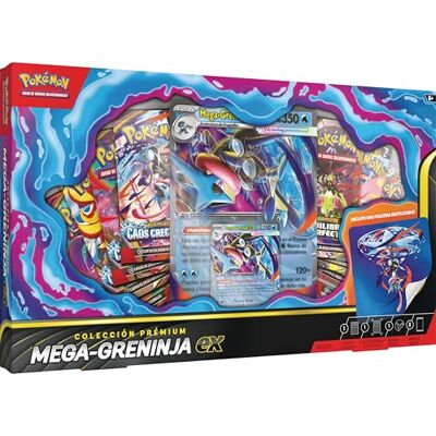 Pokémon : Colección prémium (1 Carta holográfica de promoción, 1 Carta de promoción de Gran tamaño con Efecto 3D y 8 Sobres de Mejora) Pokémon : Colección prémium (1 Carta holográfica de promoción, 1 Carta de promoción de Gran tamaño con Efecto 3D y 8 Sobres de Mejora)