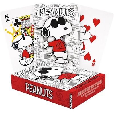 AQUARIUS Peanuts Joe Cool Cartas de Juego AQUARIUS Peanuts Joe Cool Cartas de Juego