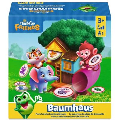 ThinkFun Treehouse ¡El Juego de lógica de Combinaciones Entre Flora Frosch y Sus Amigos! Juego de lógica para niños de 3 años en adelante ThinkFun Treehouse ¡El Juego de lógica de Combinaciones Entre Flora Frosch y Sus Amigos! Juego de lógica para niños de 3 años en adelante