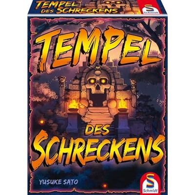 Schmidt Spiele Templo del Terror Juego y Juego de Cartas, Marrón Schmidt Spiele Templo del Terror Juego y Juego de Cartas, Marrón