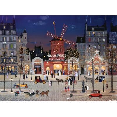 Buffalo Games Michel Delacroix Le Moulin Rouge Rompecabezas de 1000 Piezas para Adultos, Rompecabezas desafiante Noches de Juegos, el tamaño del Rompecabezas Terminado es de 26.75 Buffalo Games Michel Delacroix Le Moulin Rouge Rompecabezas de 1000 Piezas para Adultos, Rompecabezas desafiante Noches de Juegos, el tamaño del Rompecabezas Terminado es de 26.75