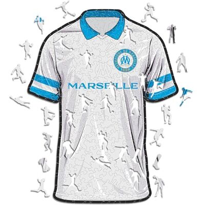 ROMPECABEZAS DE MADERA ICONIC Puzzles Olympique Marseille 500 Piezas ROMPECABEZAS DE MADERA ICONIC Puzzles Olympique Marseille 500 Piezas