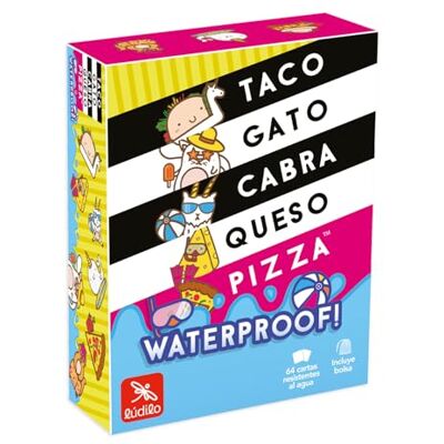 Ludilo Taco Gato Waterproof Juegos De Mesa De 3 A 8 Jugadores Juegos para Piscina Niños Y Adultos Juego De Cartas para 8 Años O Más Regalos para Niños Y Adultos Ludilo Taco Gato Waterproof Juegos De Mesa De 3 A 8 Jugadores Juegos para Piscina Niños Y Adultos Juego De Cartas para 8 Años O Más Regalos para Niños Y Adultos