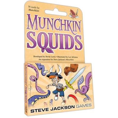 Jackson Munchkin Squids Card Game English Jackson Munchkin Squids Card Game English