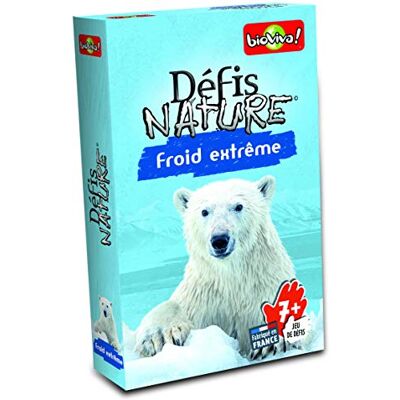 Bioviva Frío extremo Desafíos Naturaleza Apuesta por los puntos fuertes de estos animales para ganar la batalla-Juego de Cartas-2 a 6 Jugadores-7 años-Hecho en Francia, 286022 Bioviva Frío extremo Desafíos Naturaleza Apuesta por los puntos fuertes de estos animales para ganar la batalla-Juego de Cartas-2 a 6 Jugadores-7 años-Hecho en Francia, 286022