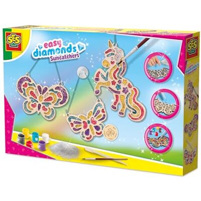 Creative Easy Diamonds Atrapasueños Kit de Manualidades para niños Juguetes para niñas Atrapasueños Hágalo Usted Mismo A Partir de 6 años Creative Easy Diamonds Atrapasueños Kit de Manualidades para niños Juguetes para niñas Atrapasueños Hágalo Usted Mismo A Partir de 6 años