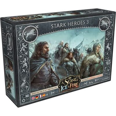 CMON , A Song of Ice & Fire – Heroes of Haus Stark III, expansión, Tablet, 2 Jugadores, a Partir de 14 años, 45-60 Minutos, alemán, multilingüe CMON , A Song of Ice & Fire – Heroes of Haus Stark III, expansión, Tablet, 2 Jugadores, a Partir de 14 años, 45-60 Minutos, alemán, multilingüe