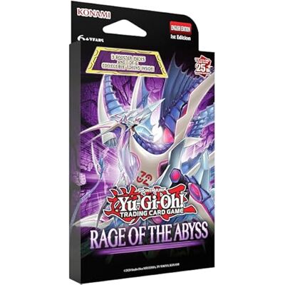Yu-Gi-Oh! Rage of The Abyss 3- Pack Booster Yu-Gi-Oh! Rage of The Abyss 3- Pack Booster