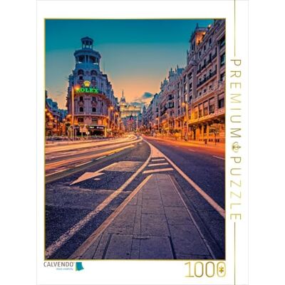 CALVENDO Stefan Becker Gran Vía Puzzle (1000 Piezas, 48 x 64 cm) CALVENDO Stefan Becker Gran Vía Puzzle (1000 Piezas, 48 x 64 cm)