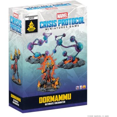 Asmodee Marvel Crisis Protocol Dormammu Ultimate Encounter, Miniatura Gigante y Escenario Especial, A Partir de 14 años, De 2 o más Jugadores, 90 Minutos, Español, Inglés, Francés Asmodee Marvel Crisis Protocol Dormammu Ultimate Encounter, Miniatura Gigante y Escenario Especial, A Partir de 14 años, De 2 o más Jugadores, 90 Minutos, Español, Inglés, Francés