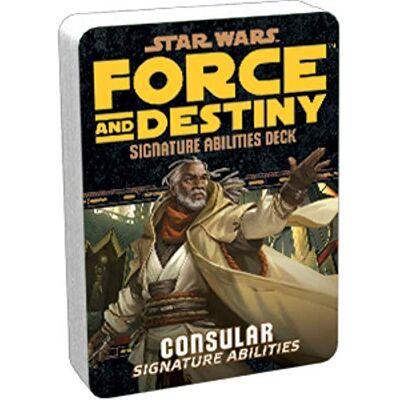 Fantasy Flight Games Star Wars: Force and Destiny - Consular - Habilidades de firma Fantasy Flight Games Star Wars: Force and Destiny - Consular - Habilidades de firma
