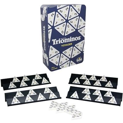 Bizak , Triominos Caja Metalica, Edición de Viajes, Juego de Mesa de Dómino para Niños +6 Años, Juguete Estratégico de 2 a 4 Jugadores, Compacto y Portátil, Estimula el Razonamiento Lógico () Bizak , Triominos Caja Metalica, Edición de Viajes, Juego de Mesa de Dómino para Niños +6 Años, Juguete Estratégico de 2 a 4 Jugadores, Compacto y Portátil, Estimula el Razonamiento Lógico ()
