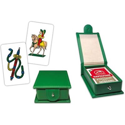 Modiano Estuche de piel sintética para cartas de juego, Modiano Estuche de piel sintética para cartas de juego,