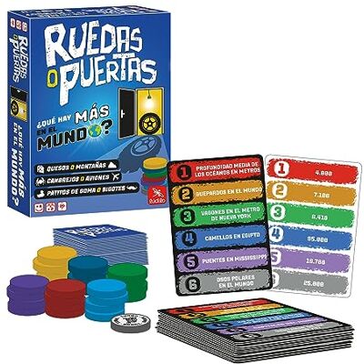Ludilo Ruedas O Puertas Juegos De Mesa para 2 O Más Juego Cartas Niños Y Juego De Cartas Adultos para 2 O Más Jugadores Juegos De Viaje De 20 Minutos Ludilo Ruedas O Puertas Juegos De Mesa para 2 O Más Juego Cartas Niños Y Juego De Cartas Adultos para 2 O Más Jugadores Juegos De Viaje De 20 Minutos