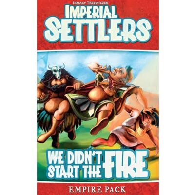 Jackson Portal Games Imperial Settlers We Didnt Start The Fire Expansión De Juego De Cartas Estratégico, Empire Pack, Compatible con Imperial Settlers De 1 A 4 Jugadores 45 Minutos Jackson Portal Games Imperial Settlers We Didnt Start The Fire Expansión De Juego De Cartas Estratégico, Empire Pack, Compatible con Imperial Settlers De 1 A 4 Jugadores 45 Minutos