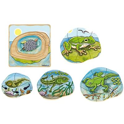 Hape Beleduc Puzzle de Madera de 28 Piezas Hape Beleduc Puzzle de Madera de 28 Piezas
