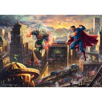 Schmidt Spiele Superman, Hombre de Acero, Thomas Kinkade, 1000 Stück Puzzle Schmidt Spiele Superman, Hombre de Acero, Thomas Kinkade, 1000 Stück Puzzle