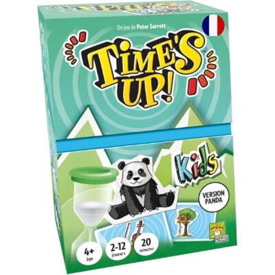 Asmodee - Animales Time's Up, Color Kids versión Panda, Large () – Versión Francesa Asmodee - Animales Time's Up, Color Kids versión Panda, Large () – Versión Francesa