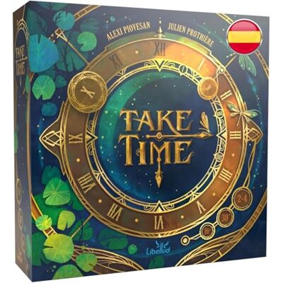 Asmodee Take Time, Juego de Mesa Cooperativo de Deducción y Estrategia con Desafíos Evolutivos en 40 Pruebas Únicas, A Partir de 10 Años, De 2 a 4 Jugadores, 25 Minutos por Partida, Español Asmodee Take Time, Juego de Mesa Cooperativo de Deducción y Estrategia con Desafíos Evolutivos en 40 Pruebas Únicas, A Partir de 10 Años, De 2 a 4 Jugadores, 25 Minutos por Partida, Español