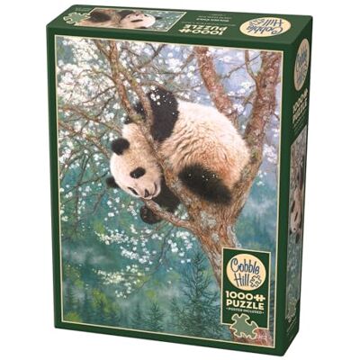 Cobble Hill Cubo Hill Puzzles – Glücklicher Panda 1000 Teile Cobble Hill Cubo Hill Puzzles – Glücklicher Panda 1000 Teile