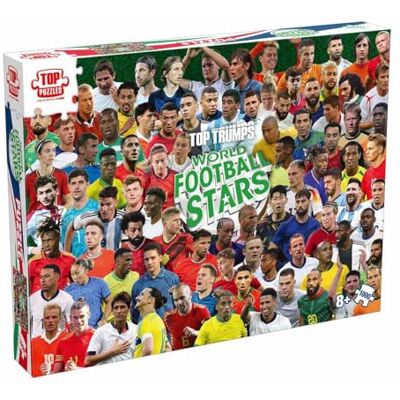 Winning Moves Fútbol Puzzle 1000 piezas (+Cartel) Leyendas del fútbol Jugadores de fútbol famosos, 1000 piezas, desafío entretenido, entrenamiento de concentración, diversión relajante Winning Moves Fútbol Puzzle 1000 piezas (+Cartel) Leyendas del fútbol Jugadores de fútbol famosos, 1000 piezas, desafío entretenido, entrenamiento de concentración, diversión relajante