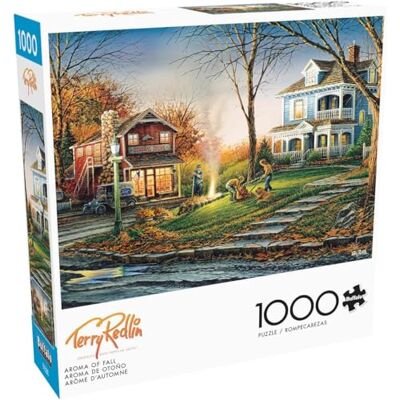 Buffalo Games Terry Redlin Aroma of Fall 1000 Piece Jigsaw Puzzle for Adults -Challenging Puzzle Perfect for Game Nights Finished Size is 26.75 x 19.75 Buffalo Games Terry Redlin Aroma of Fall 1000 Piece Jigsaw Puzzle for Adults -Challenging Puzzle Perfect for Game Nights Finished Size is 26.75 x 19.75