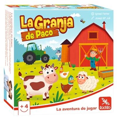 Ludilo La Granja De Paco Juegos De Mesa Niños 4 Años O Más Juegos Educativos Niños 4 Años De Partidas De 10 Minutos Juego De Mesa De 2 A 4 Jugadores Ludilo La Granja De Paco Juegos De Mesa Niños 4 Años O Más Juegos Educativos Niños 4 Años De Partidas De 10 Minutos Juego De Mesa De 2 A 4 Jugadores