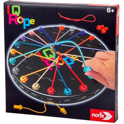 noris IQ Rope Juego de lógica con Correa a presión y dificultad Variable, Mejora la mentalidad y Las Habilidades motoras Finas, Juego Educativo, Juego Mental, a Partir de 6 años noris IQ Rope Juego de lógica con Correa a presión y dificultad Variable, Mejora la mentalidad y Las Habilidades motoras Finas, Juego Educativo, Juego Mental, a Partir de 6 años