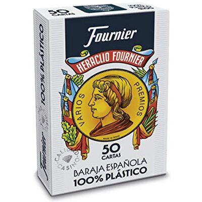 Fournier Baraja española Nº 2100 (50 cartas), a partir de 14 años. Fournier Baraja española Nº 2100 (50 cartas), a partir de 14 años.