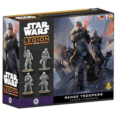 Asmodee Star Wars Legión: Range Troopers, Expansión, Juego de Miniaturas, A Partir de 14 Años, para 2 Jugadores, 60-120 por Partida, Español/Alemán/Inglés/Francés Asmodee Star Wars Legión: Range Troopers, Expansión, Juego de Miniaturas, A Partir de 14 Años, para 2 Jugadores, 60-120 por Partida, Español/Alemán/Inglés/Francés