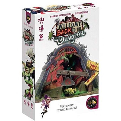 IELLO 51305 Welcome Back to The Dungeon Game, Multicolor IELLO 51305 Welcome Back to The Dungeon Game, Multicolor