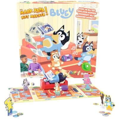 Goliath – No despiertes a papá! Bluey Juego de mesa para niños de 2 a 6 jugadores, Tiempo de reproducción: 15 minutos, No se necesitan pilas Goliath – No despiertes a papá! Bluey Juego de mesa para niños de 2 a 6 jugadores, Tiempo de reproducción: 15 minutos, No se necesitan pilas