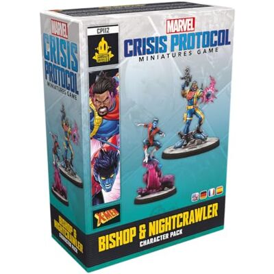 Asmodee Atomic Mass Games Marvel Crisis Protocol: Bishop & Nightcrawler Expansión de Miniaturas A Partir de 14 Años para 2 Jugadores 90 Minutos por Partida Multilenguaje (Incluye Español) Asmodee Atomic Mass Games Marvel Crisis Protocol: Bishop & Nightcrawler Expansión de Miniaturas A Partir de 14 Años para 2 Jugadores 90 Minutos por Partida Multilenguaje (Incluye Español)