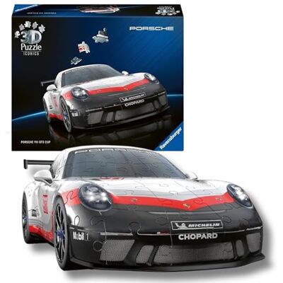 Ravensburger Puzzle 3D Porsche 911 GT3 Cup Coche 154 Piezas Puzzle 3D Porsche 911 GT3 Cup de 154 piezas para construir un coche sin pegamento. Para niños y adultos desde 8 años. Ravensburger Puzzle 3D Porsche 911 GT3 Cup Coche 154 Piezas Puzzle 3D Porsche 911 GT3 Cup de 154 piezas para construir un coche sin pegamento. Para niños y adultos desde 8 años.